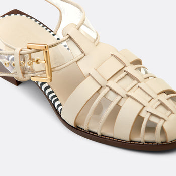 <PRODUCTTITLE> in White by Maria Carlota.